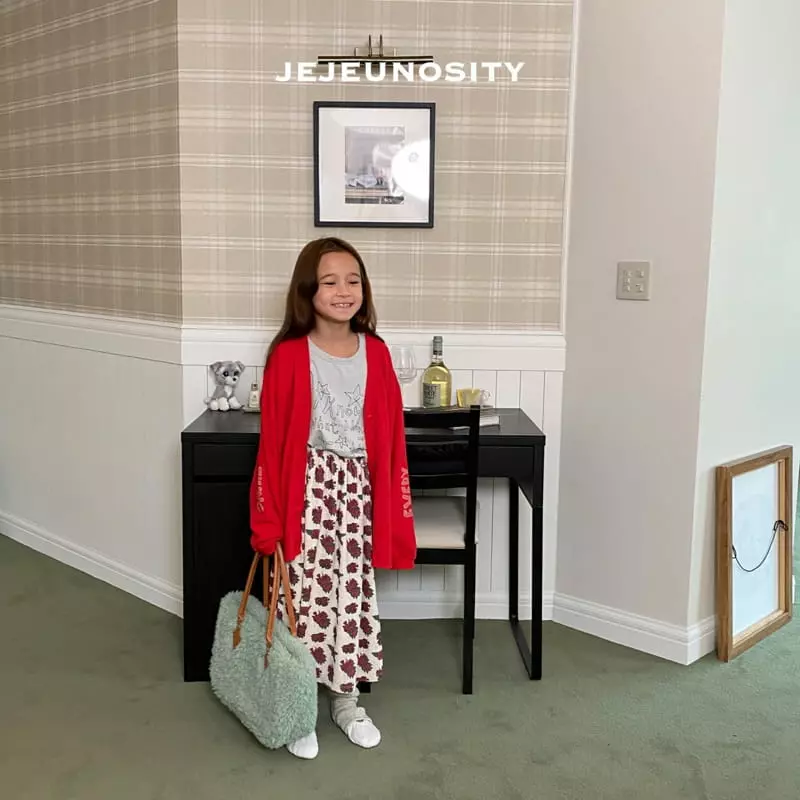 Jejeunosity - Korean Children Fashion - #littlefashionista - Gree Skirt - 12