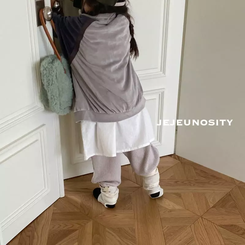 Jejeunosity - Korean Children Fashion - #minifashionista - Manu Waffle Pants - 9