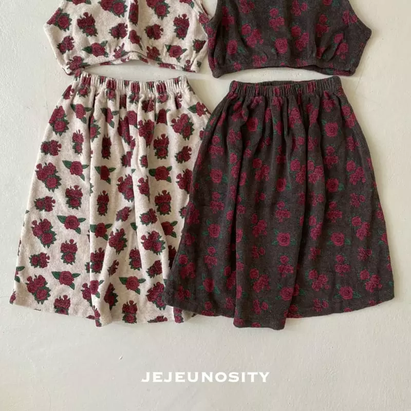 Jejeunosity - Korean Children Fashion - #toddlerclothing - Gree Skirt
