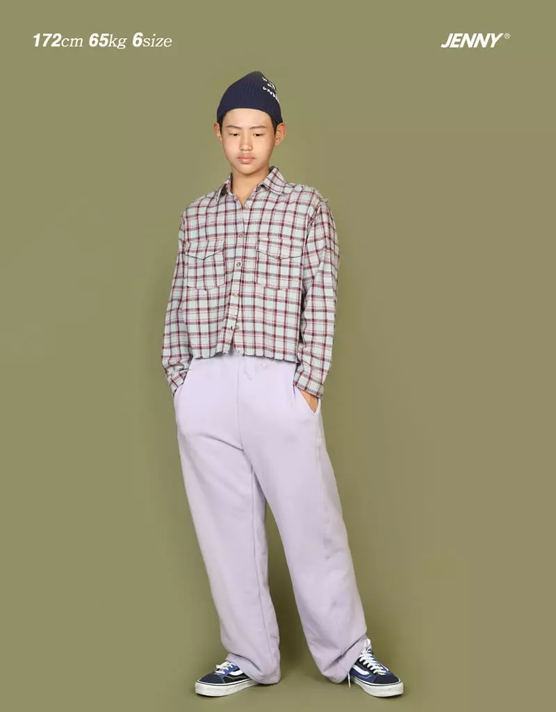 Jenny Basic - Korean Junior Fashion - #Kfashion4kids - Real Check Shirt - 2