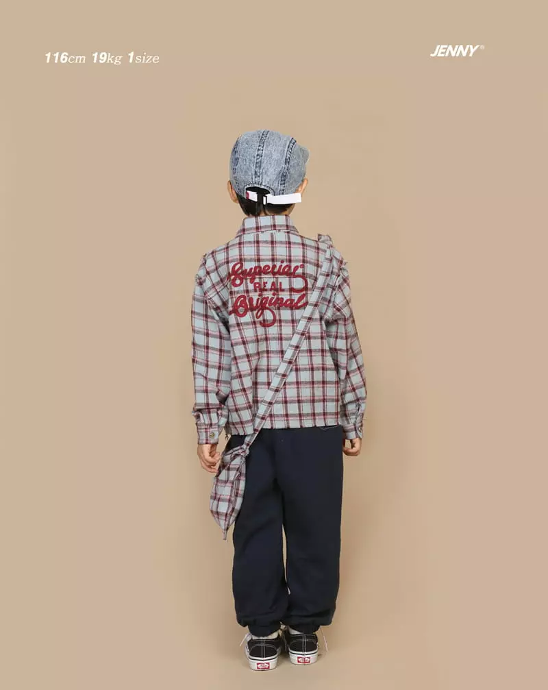Jenny Basic - Korean Junior Fashion - #fashionkids - Real Check Shirt - 12