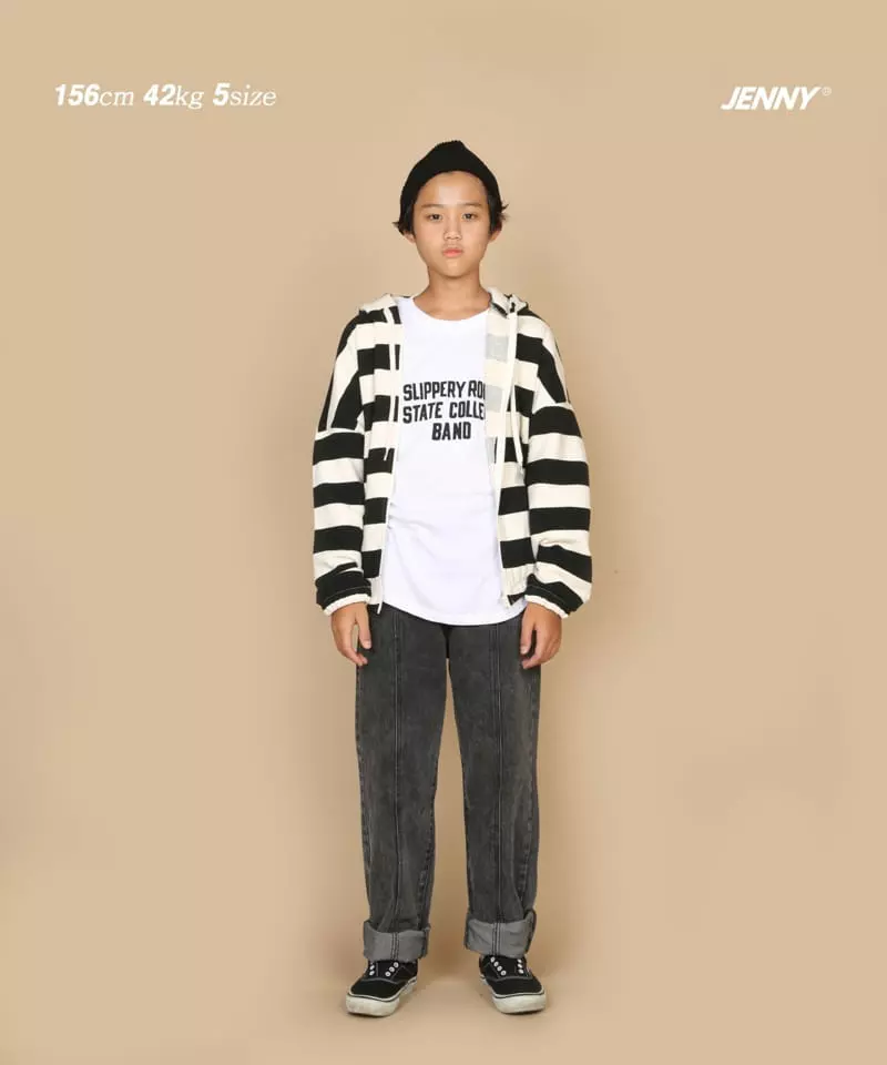 Jenny Basic - Korean Junior Fashion - #fashionkids - Band Basic Tee - 4