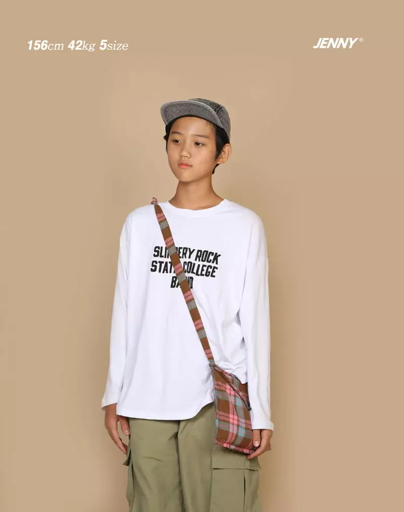 Jenny Basic - Korean Junior Fashion - #magicofchildhood - Check Messenger Bag - 7