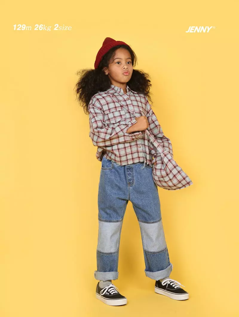 Jenny Basic - Korean Junior Fashion - #littlefashionista - Real Check Shirt - 4
