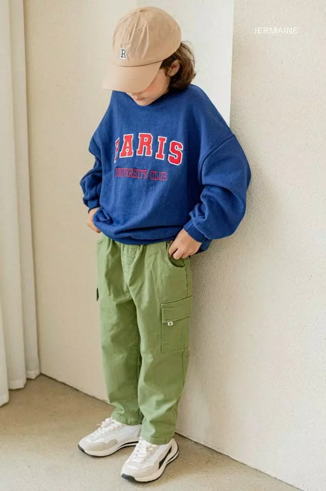 Jermaine - Korean Children Fashion - #Kfashion4kids - Smile Cargo Pants