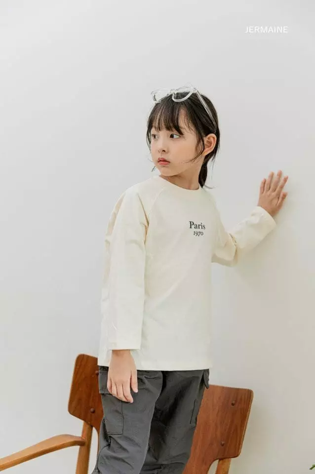 Jermaine - Korean Children Fashion - #Kfashion4kids - Paris Raglan Tee