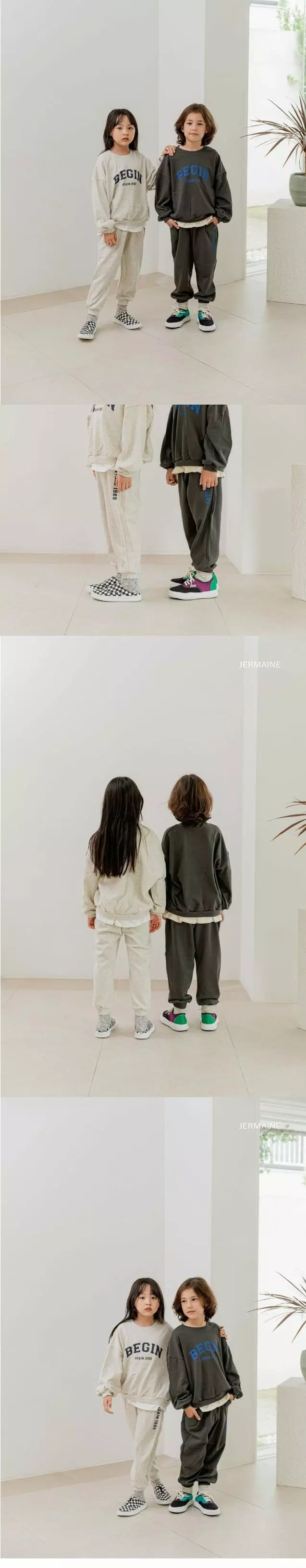Jermaine - Korean Children Fashion - #designkidswear - Begin Layered Top Bottom Set - 3