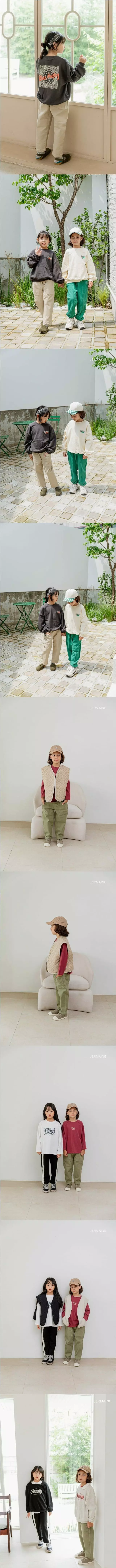 Jermaine - Korean Children Fashion - #designkidswear - Smile Pocket Pants - 2