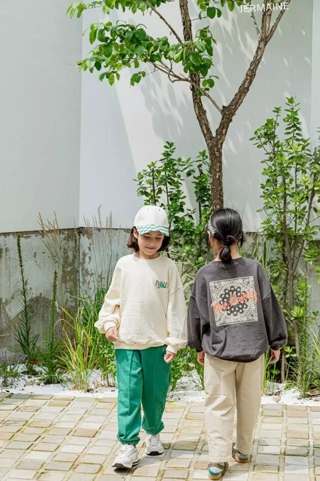 Jermaine - Korean Children Fashion - #kidsstore - Paisely Sweatshirt