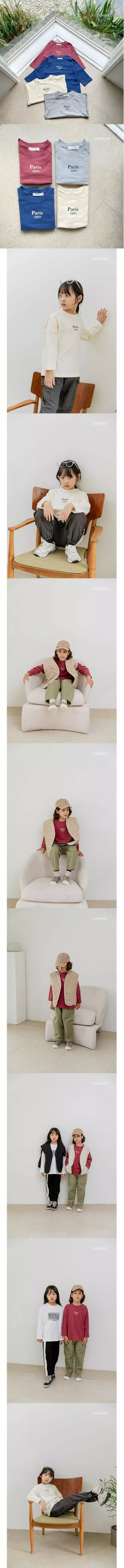 Jermaine - Korean Children Fashion - #littlefashionista - Paris Raglan Tee - 2