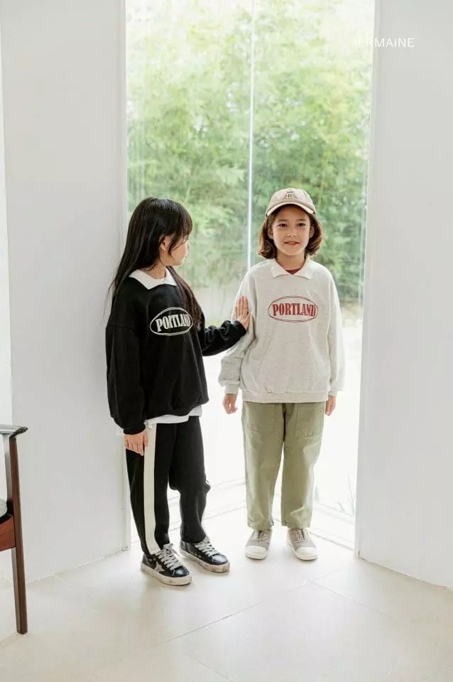 Jermaine - Korean Children Fashion - #littlefashionista - Portland Collar Tee
