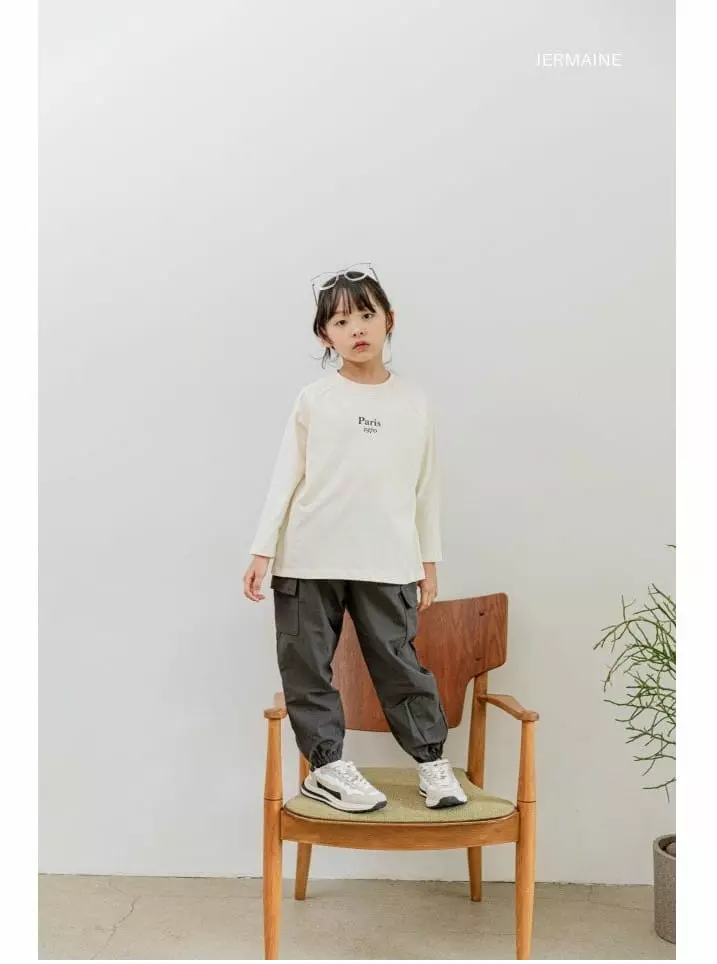 Jermaine - Korean Children Fashion - #magicofchildhood - Paris Raglan Tee - 3