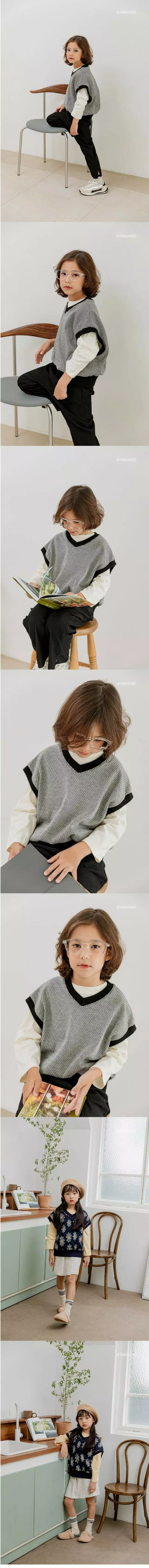 Jermaine - Korean Children Fashion - #minifashionista - Honey Vest - 3