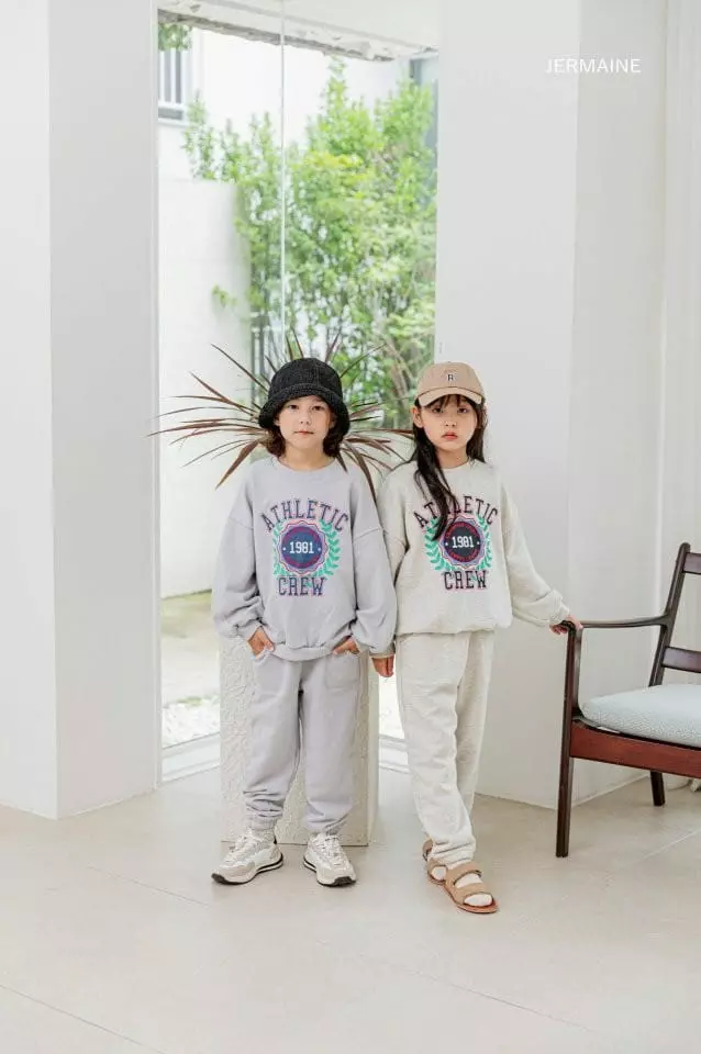 Jermaine - Korean Children Fashion - #prettylittlegirls - 1981 Top Bottom Set