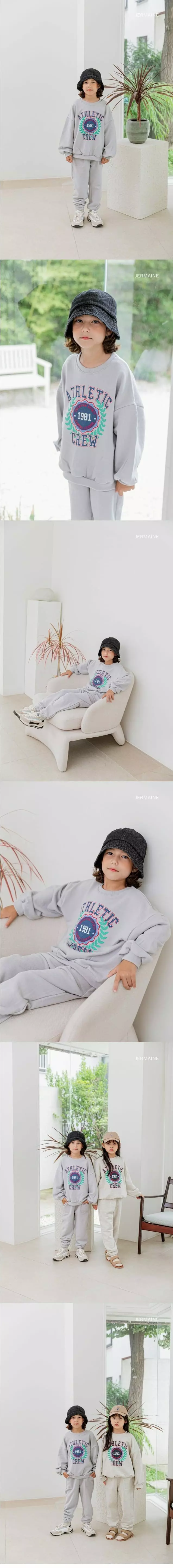 Jermaine - Korean Children Fashion - #toddlerclothing - 1981 Top Bottom Set - 3