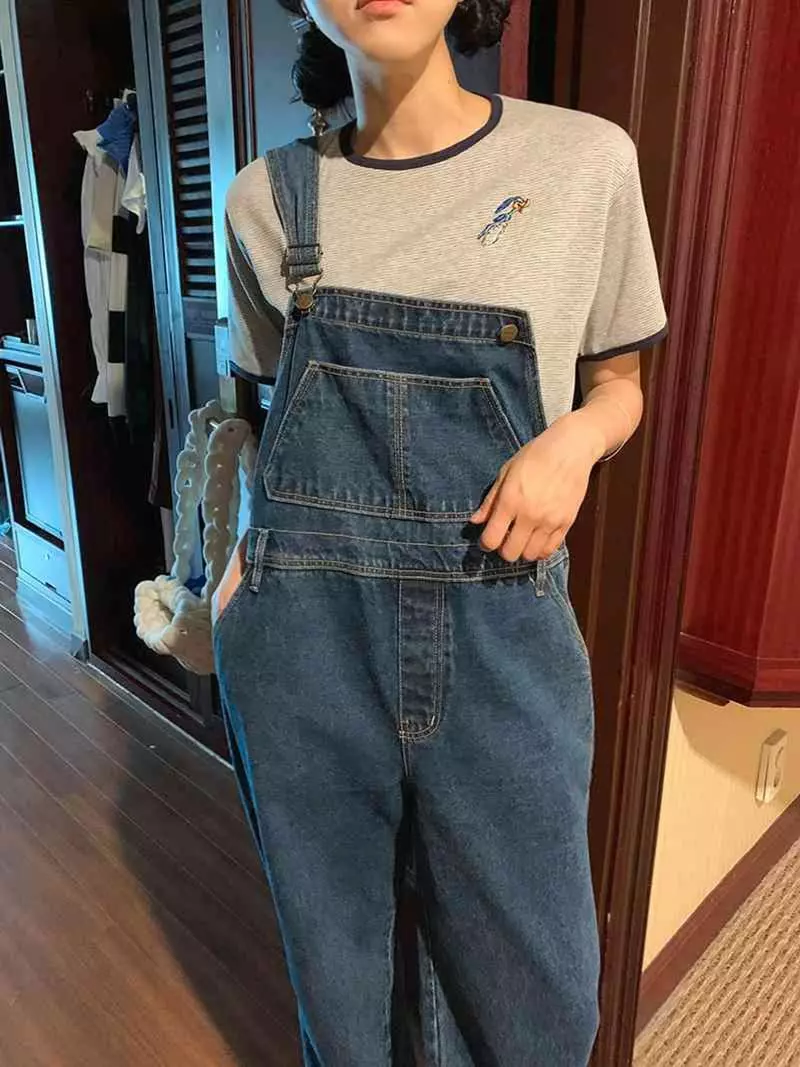 Jkichi - Korean Women Fashion - #momslook - Embroidery Tee - 2