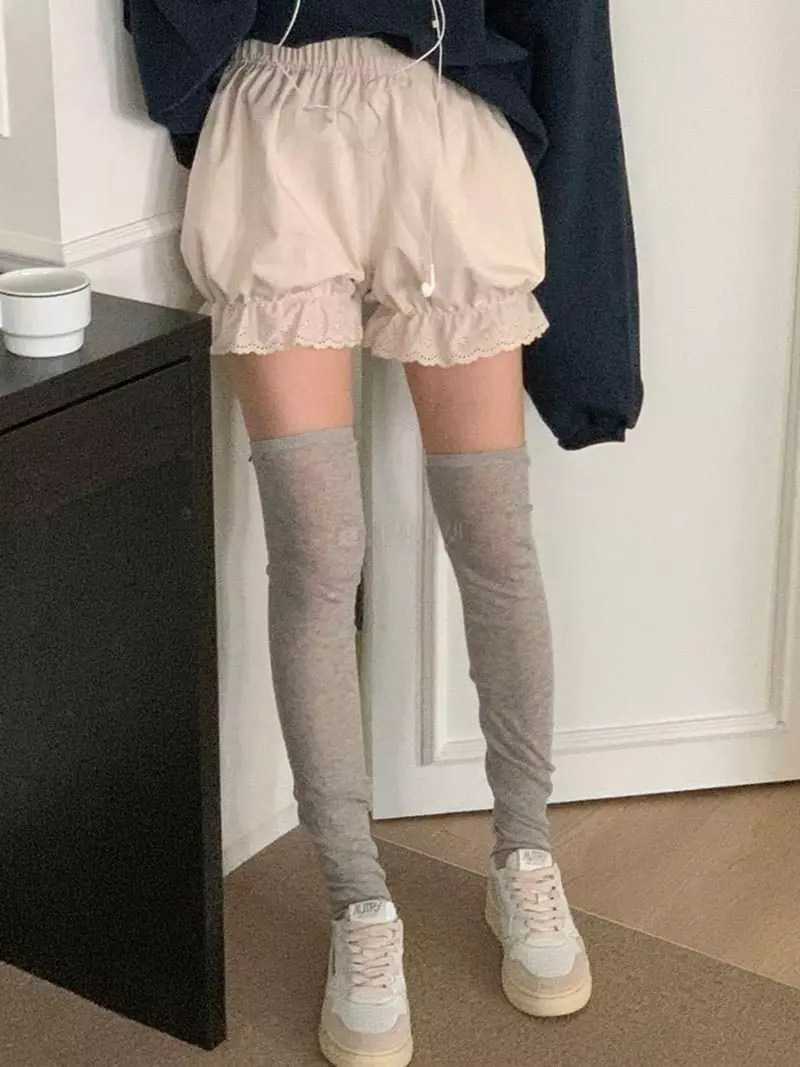 Jkichi - Korean Women Fashion - #momslook - Daisy Shorts - 6