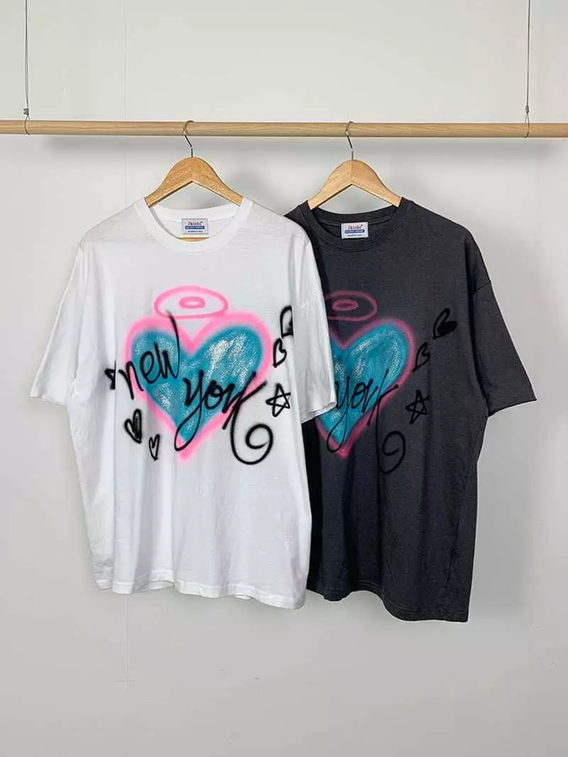 Jkichi - Korean Women Fashion - #momslook - New York Angel Tee - 9