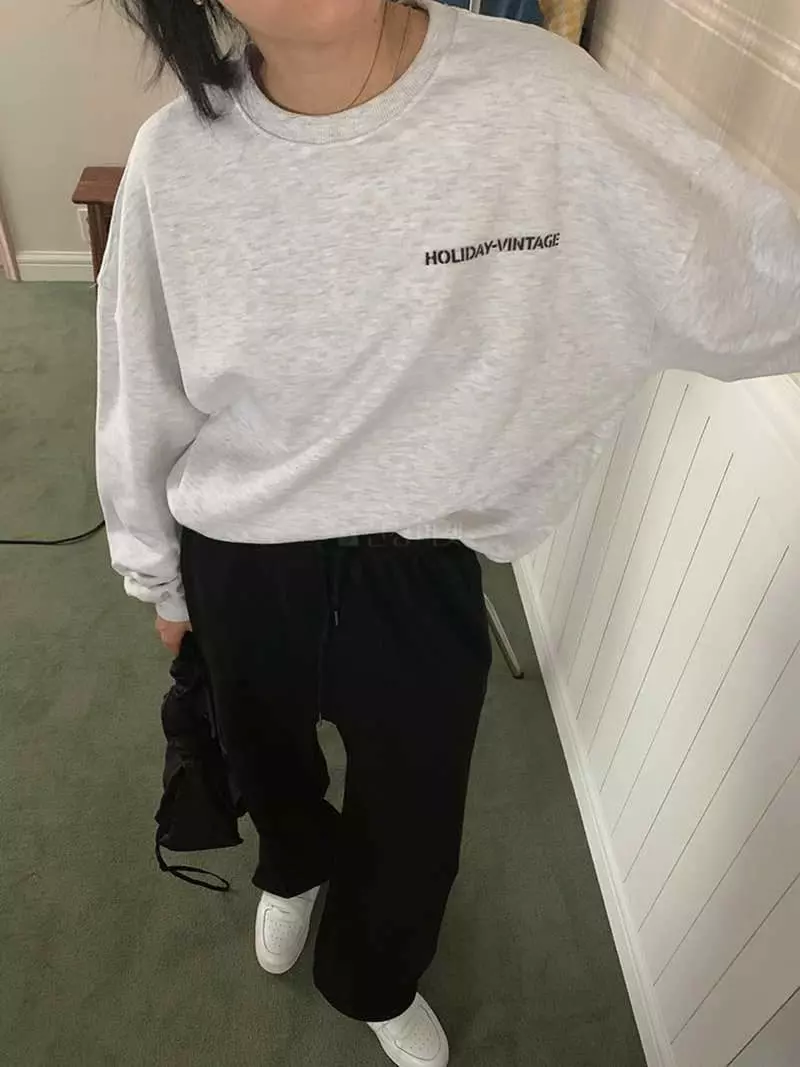 Jkichi - Korean Women Fashion - #momslook - Gravity Sweatshirt - 10