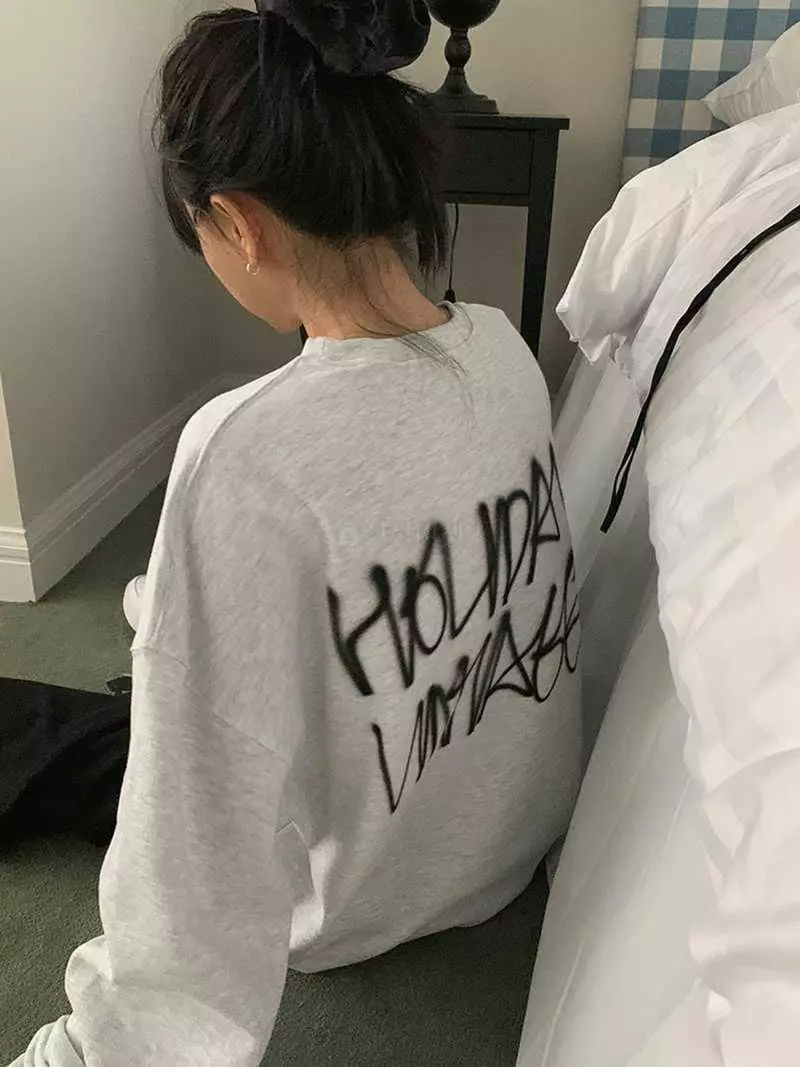 Jkichi - Korean Women Fashion - #momslook - Gravity Sweatshirt - 8