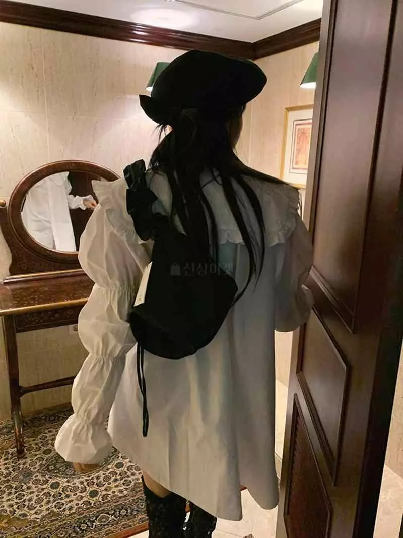 Jkichi - Korean Women Fashion - #momslook - Frill Bag - 6