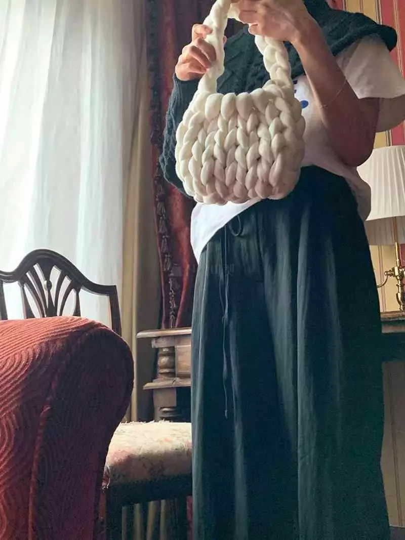 Jkichi - Korean Women Fashion - #momslook - Toto Gaint Bag - 3