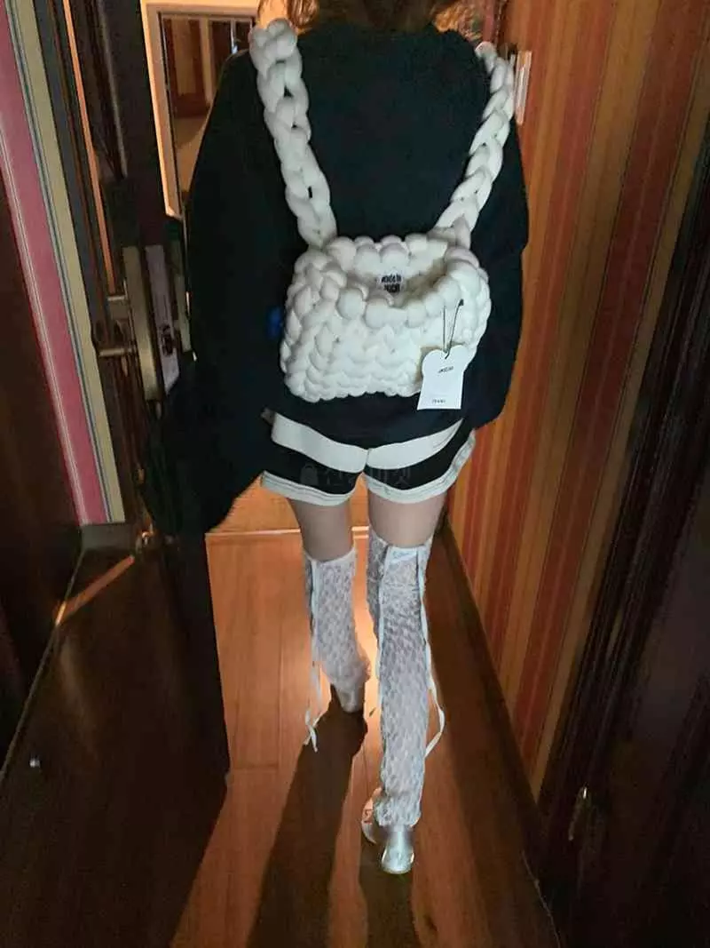 Jkichi - Korean Women Fashion - #momslook - Gaint Back Pack - 5