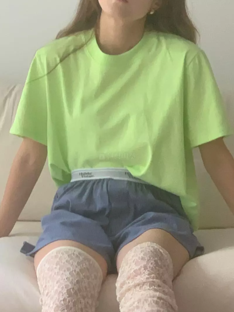 Jkichi - Korean Women Fashion - #momslook - Apple Tee - 6