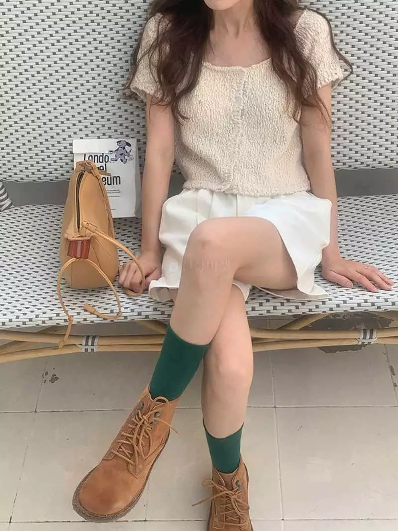 Jkichi - Korean Women Fashion - #momslook - Square Cardigan - 2