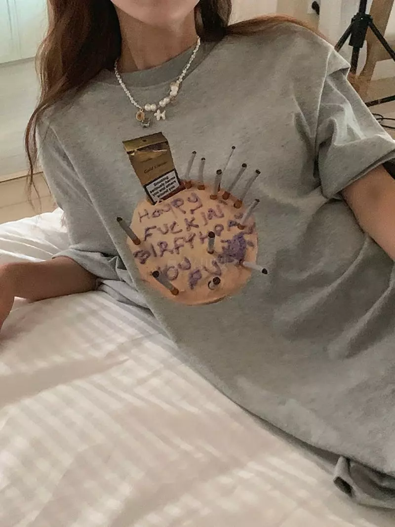 Jkichi - Korean Women Fashion - #momslook - Smocked Tee
