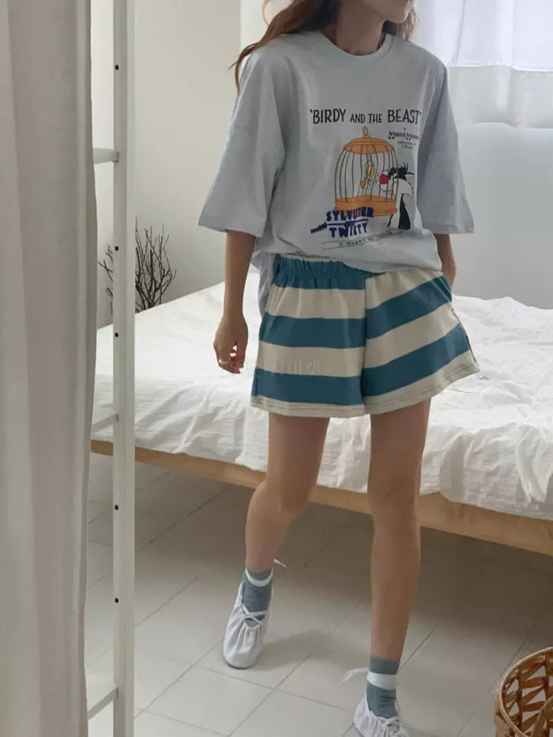 Jkichi - Korean Women Fashion - #thelittlethings - Bird Tee - 4