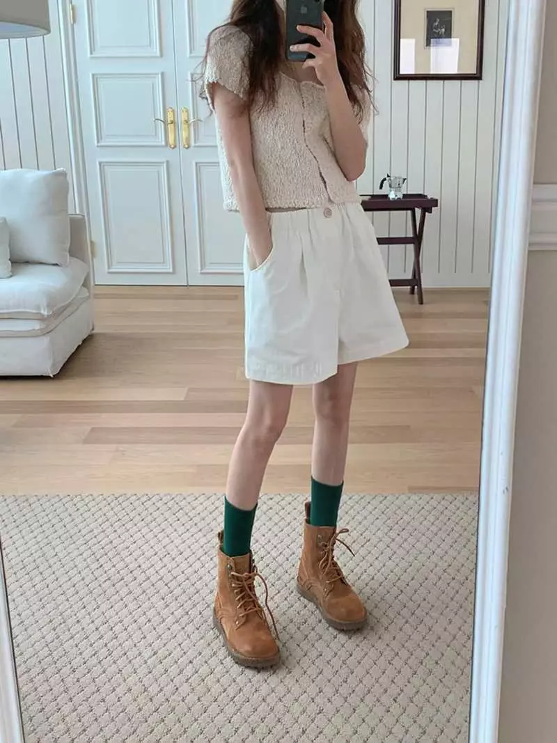 Jkichi - Korean Women Fashion - #pursuepretty - Square Cardigan - 7