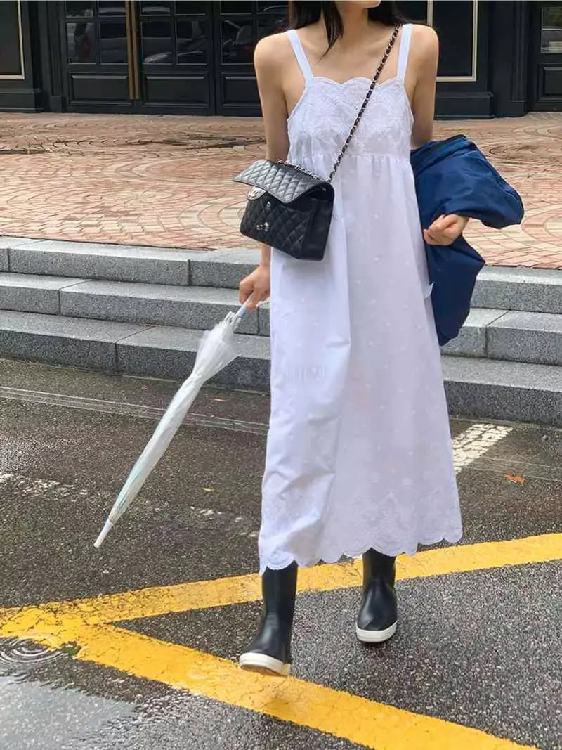 Jkichi - Korean Women Fashion - #restrostyle - Ollson One-piece - 12