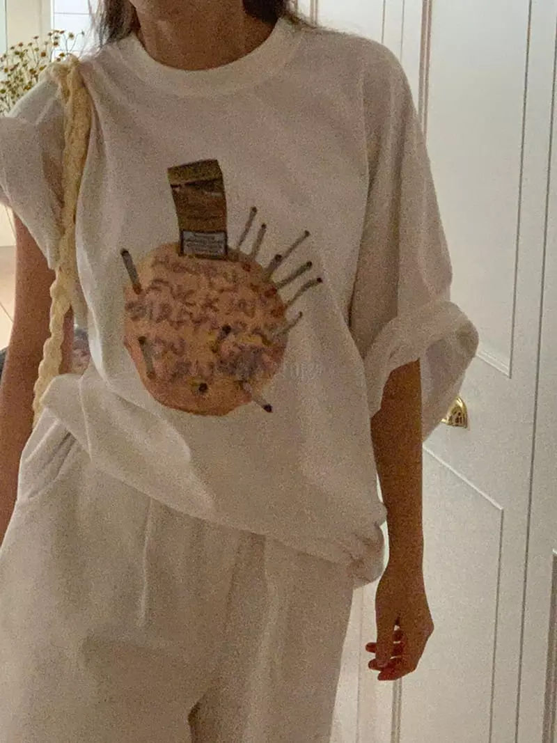 Jkichi - Korean Women Fashion - #restrostyle - Smocked Tee - 7