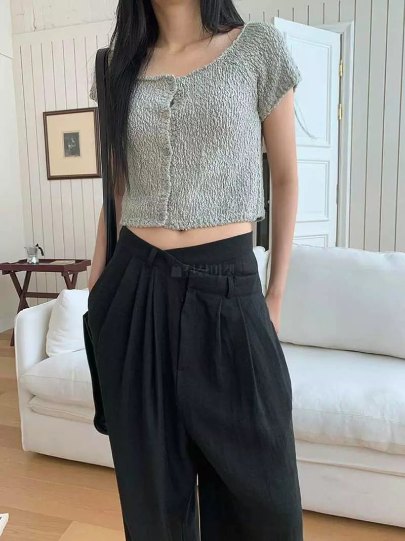 Jkichi - Korean Women Fashion - #shopsmall - Square Cardigan - 10