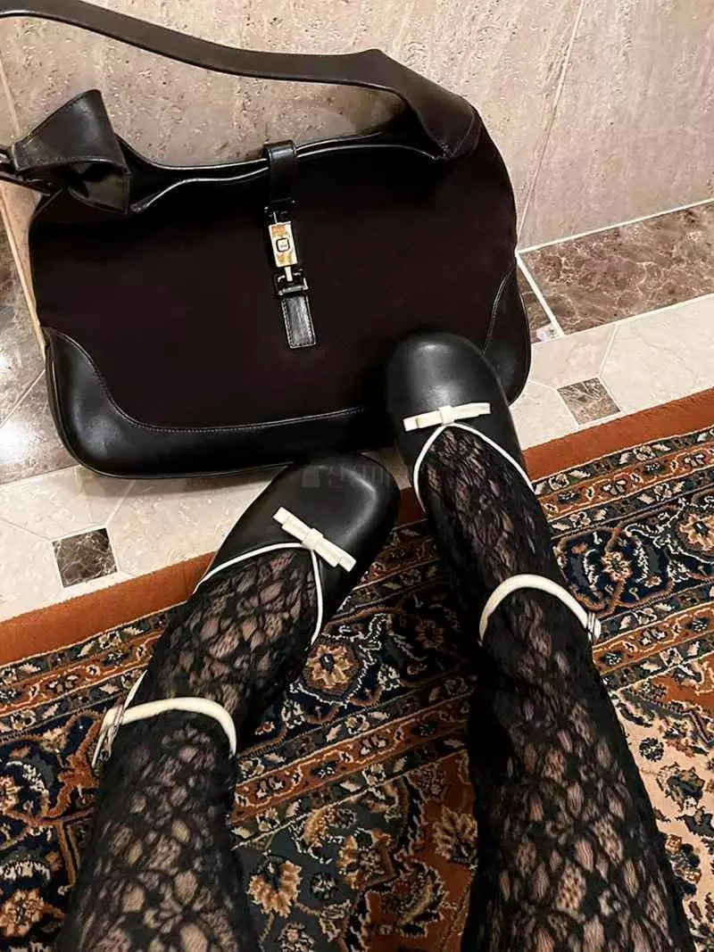 Jkichi - Korean Women Fashion - #shopsmall - Ribbon Miu Flats - 2