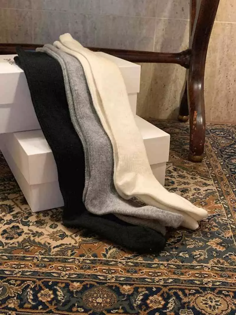 Jkichi - Korean Women Fashion - #vintagekidsstyle - All Rib Socks - 11