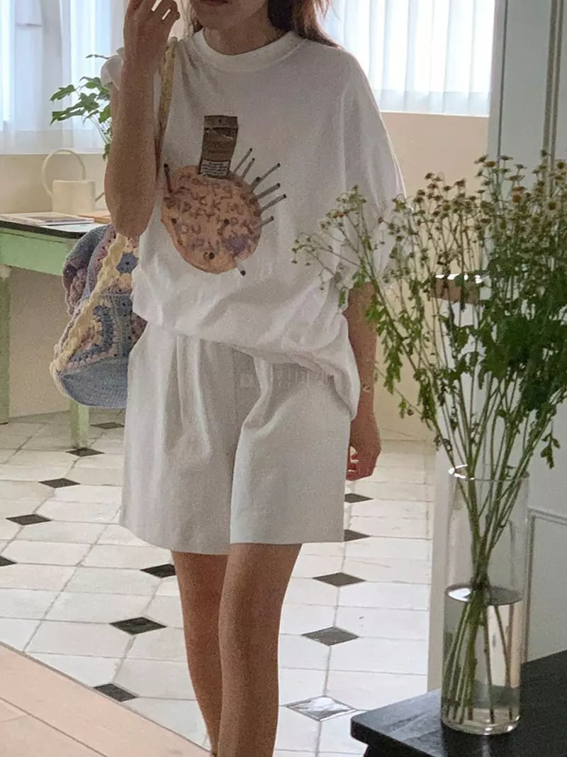 Jkichi - Korean Women Fashion - #vintagekidsstyle - Smocked Tee - 5
