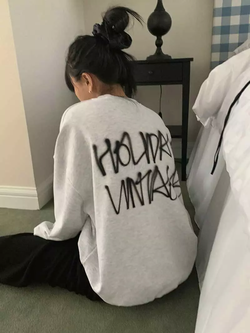 Jkichi - Korean Women Fashion - #womensfashion - Gravity Sweatshirt - 9