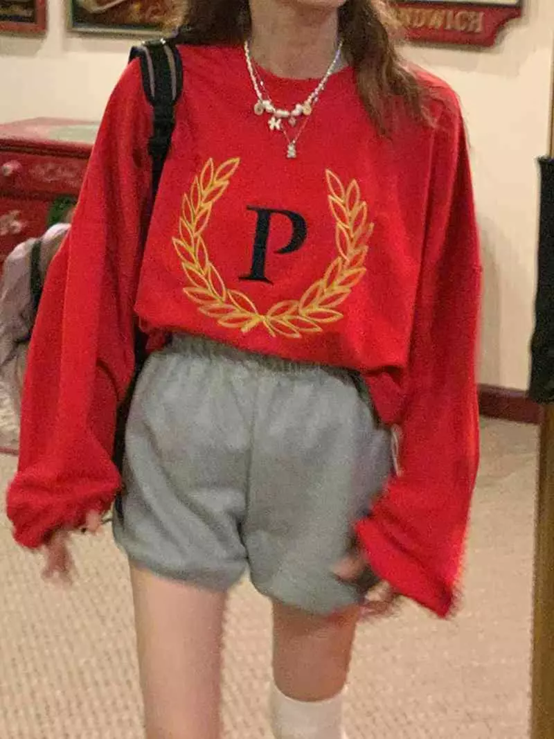 Jkichi - Korean Women Fashion - #womensfashion - P Sweatshirt - 6