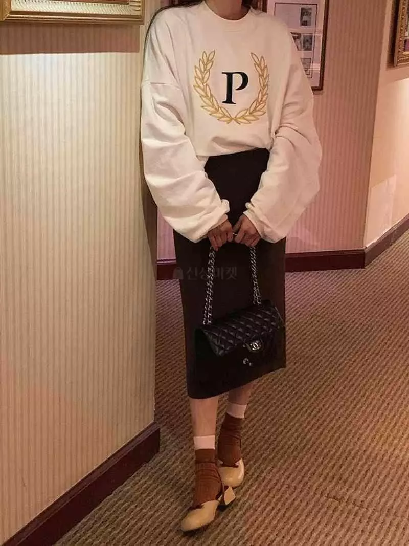 Jkichi - Korean Women Fashion - #womensfashion - P Sweatshirt - 8