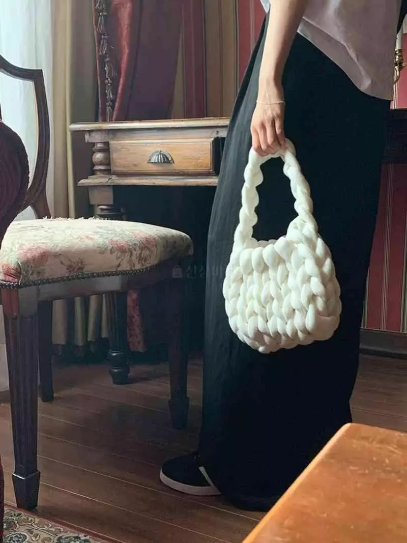 Jkichi - Korean Women Fashion - #momslook - Toto Gaint Bag - 4