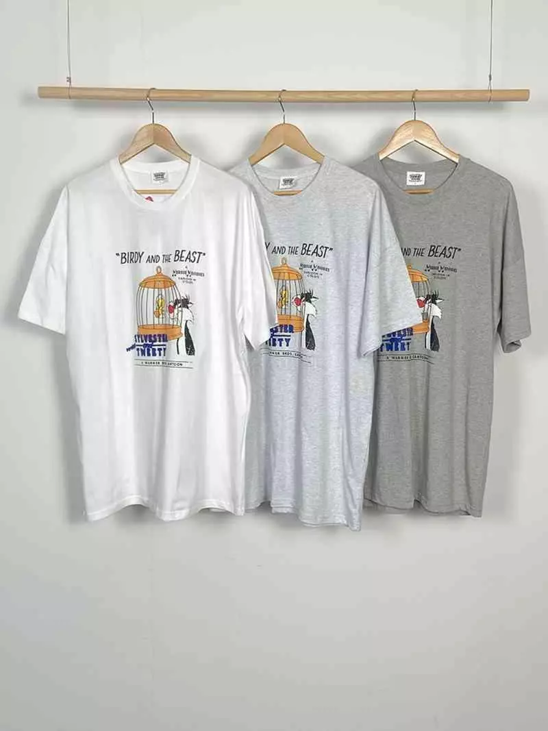 Jkichi - Korean Women Fashion - #womensfashion - Bird Tee - 11