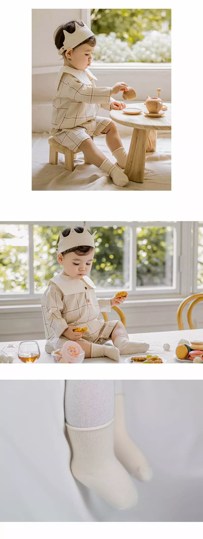 Kids Clara - Korean Baby Fashion - #smilingbaby - Joy Rollin Baby Socks [set of 5] - 4