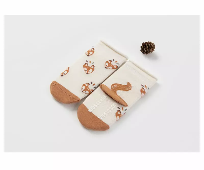 Kids Clara - Korean Baby Fashion - #babyboutique - Soro Rolling Baby Socks [set of 5] - 4