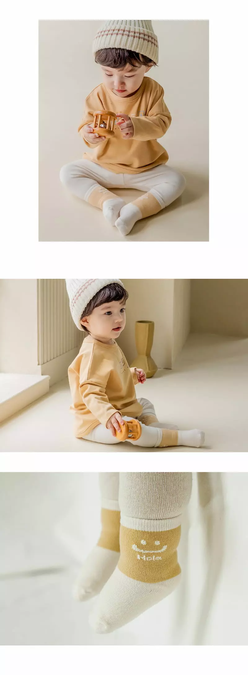 Kids Clara - Korean Baby Fashion - #babyboutiqueclothing - Happy Smiling Socks [set of 5] - 5