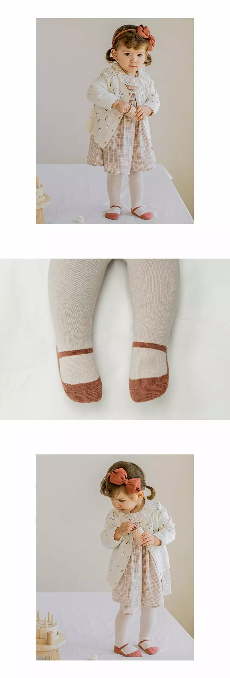 Kids Clara - Korean Baby Fashion - #babyclothing - Leila Mary Jane Tights [set of 5] - 3