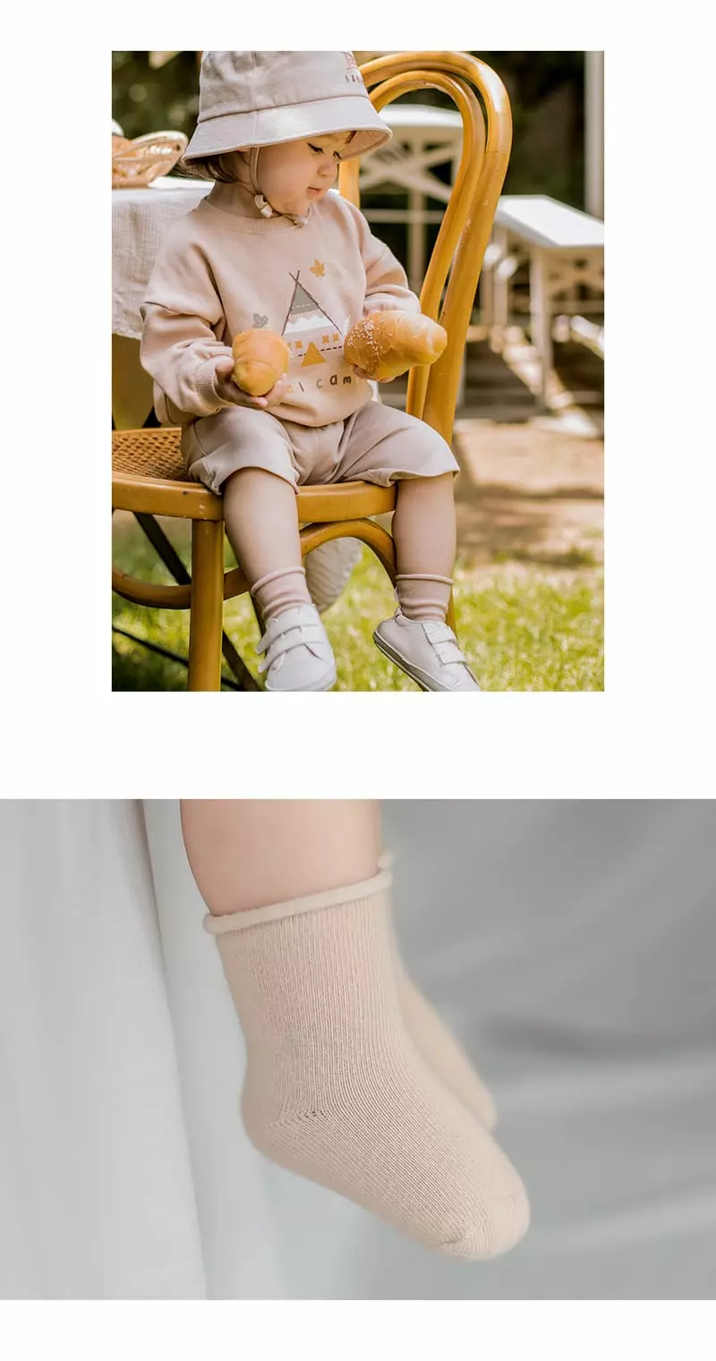 Kids Clara - Korean Baby Fashion - #babyfashion - Joy Rollin Baby Socks [set of 5] - 7