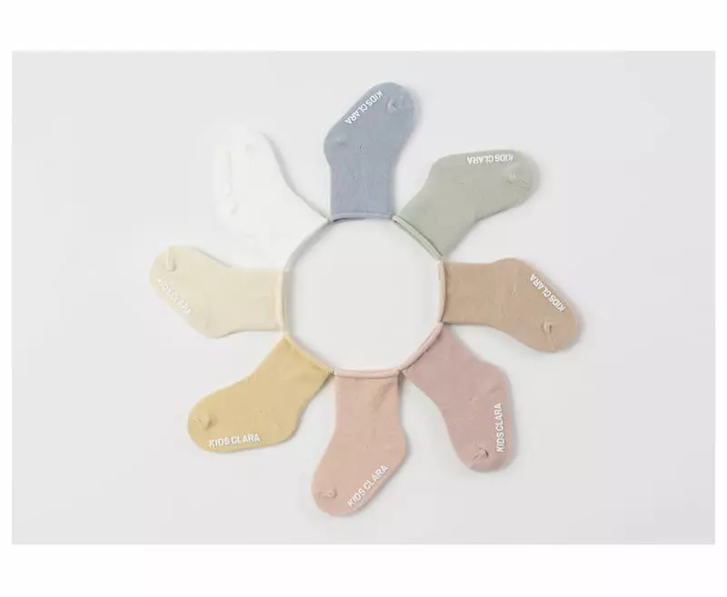 Kids Clara - Korean Baby Fashion - #babygirlfashion - Joy Rollin Baby Socks [set of 5] - 9