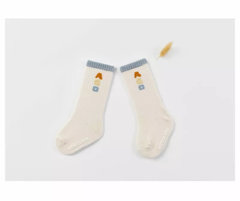 Kids Clara - Korean Baby Fashion - #babyfever - Bael Baby Knee Socks [set of 5] - 4